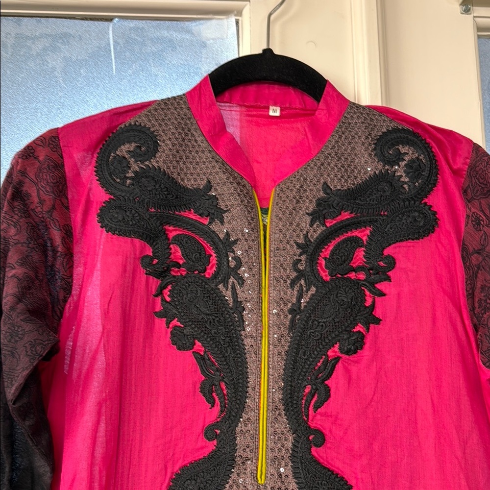 2 piece beautiful embroidered lawn